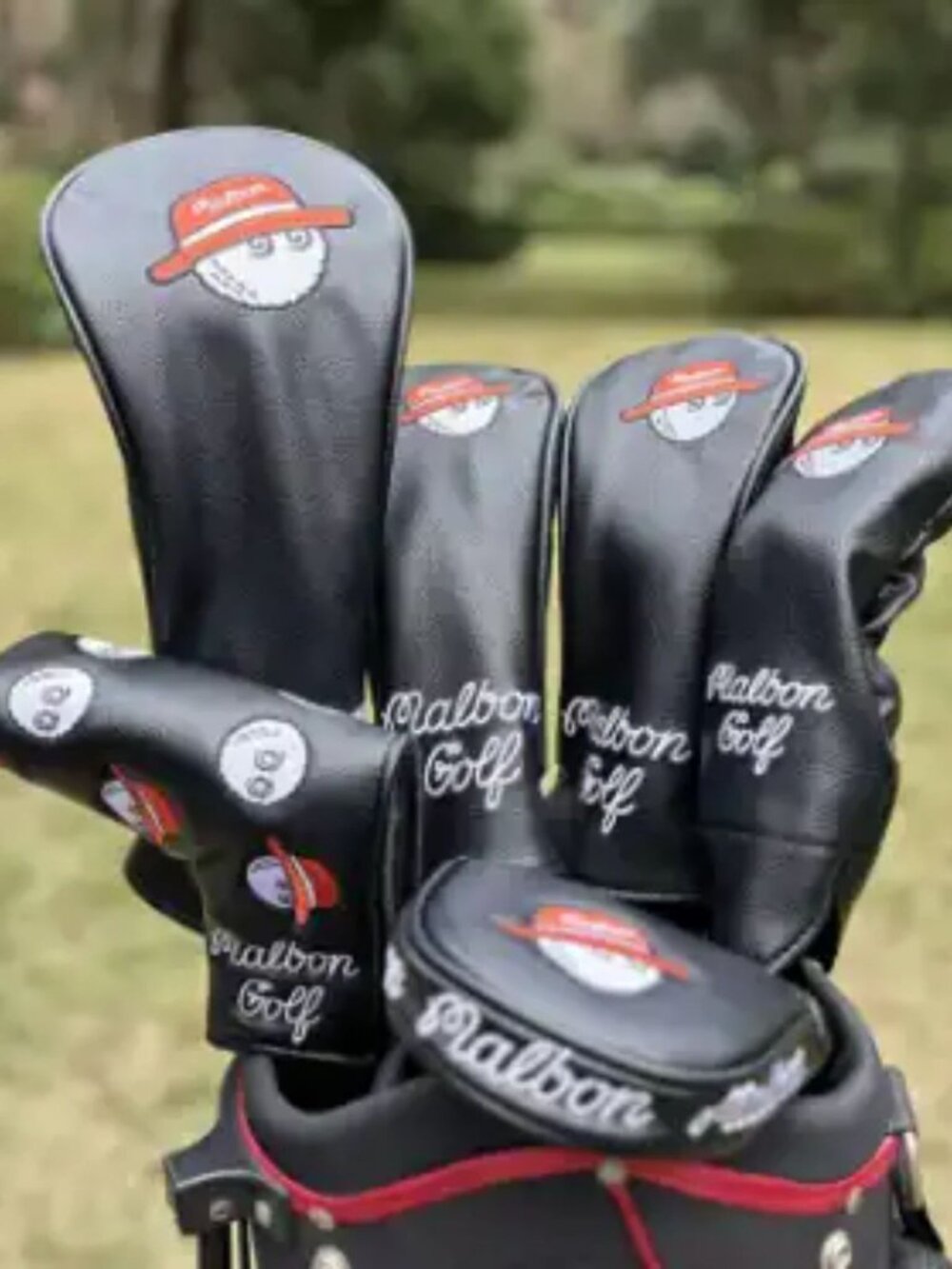 Malbon Golf Club Club Head Cover Head Cover Set